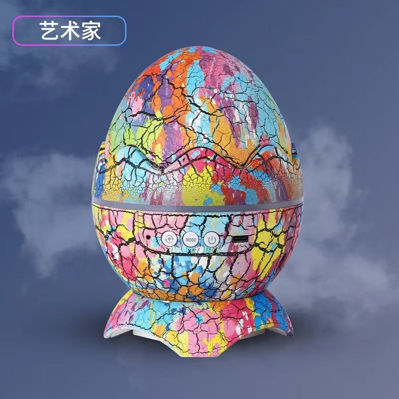 Dinosaur Eggs Shell Night Lamp Galaxy Starry Projector Night Light LED Lamp Decorat Bedroom for Sleep Children Gift