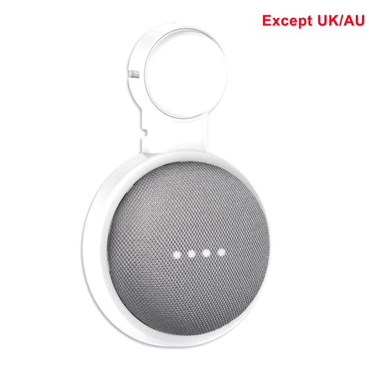 Outlet Table Wall Mount Holder for Google Home Mini Nest Mini Smart Voice Assistant Plug in Kitchen Bedroom Audio Stand
