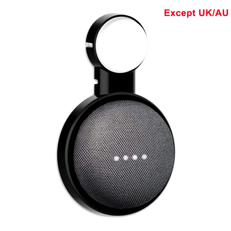 Outlet Table Wall Mount Holder for Google Home Mini Nest Mini Smart Voice Assistant Plug in Kitchen Bedroom Audio Stand